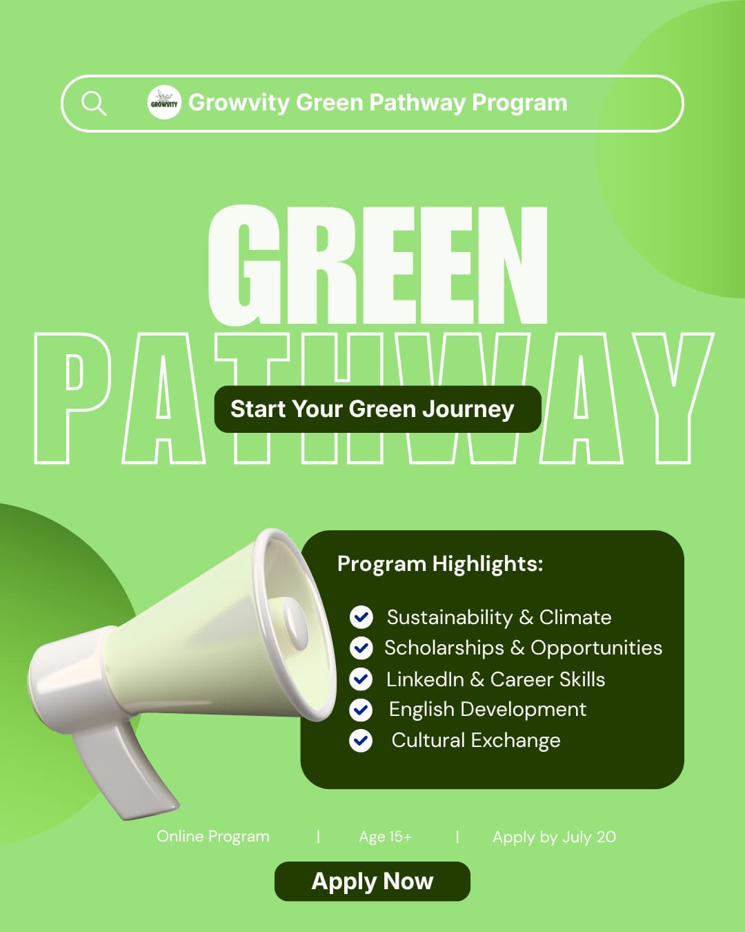 Growvity Green Pathway Program – Batch 2
