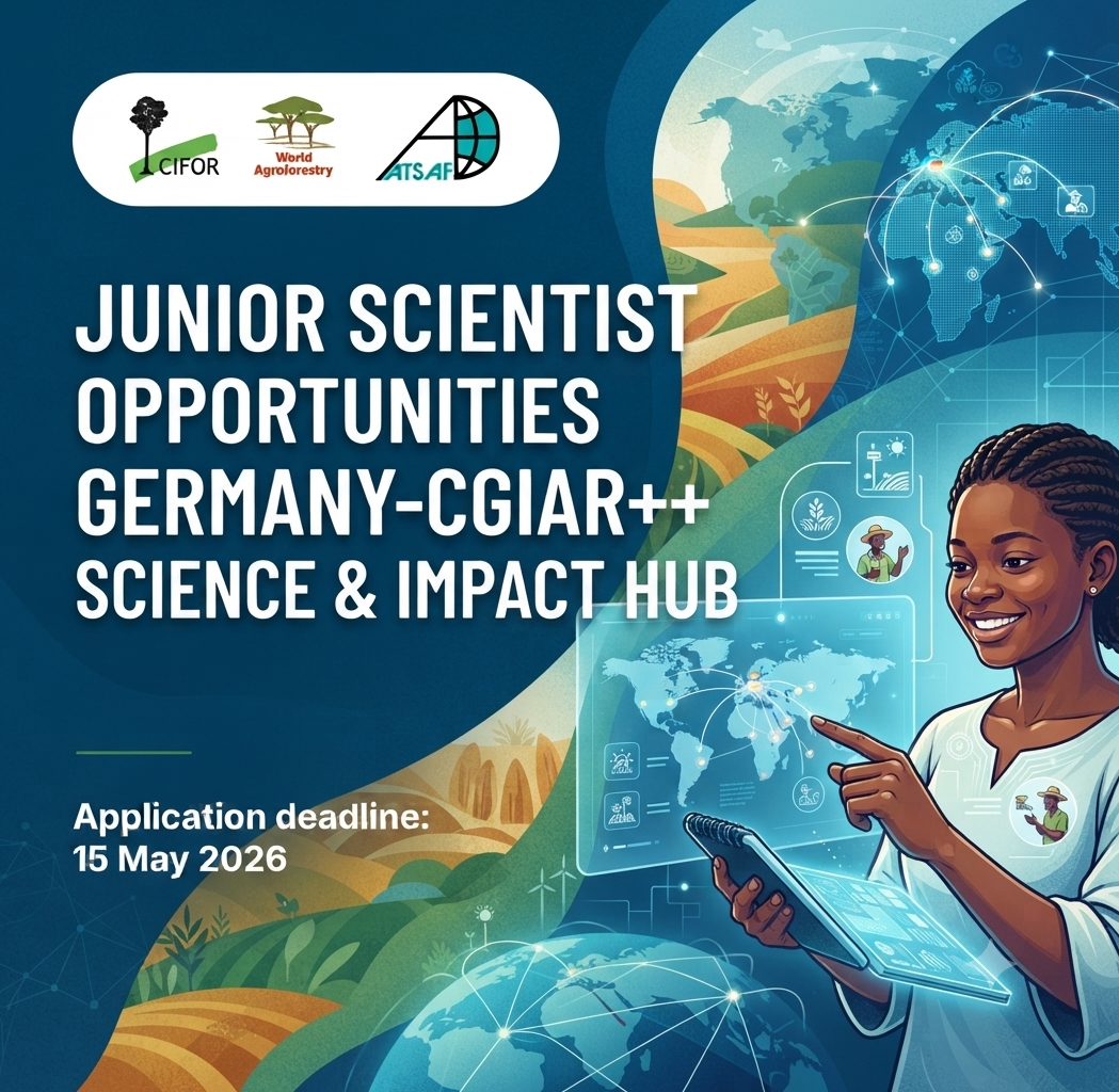 برنامج العلماء الشباب (Junior Scientists Program - JSP) ضمن مركز ألمانيا – CGIAR++ للعلوم والتأثير.