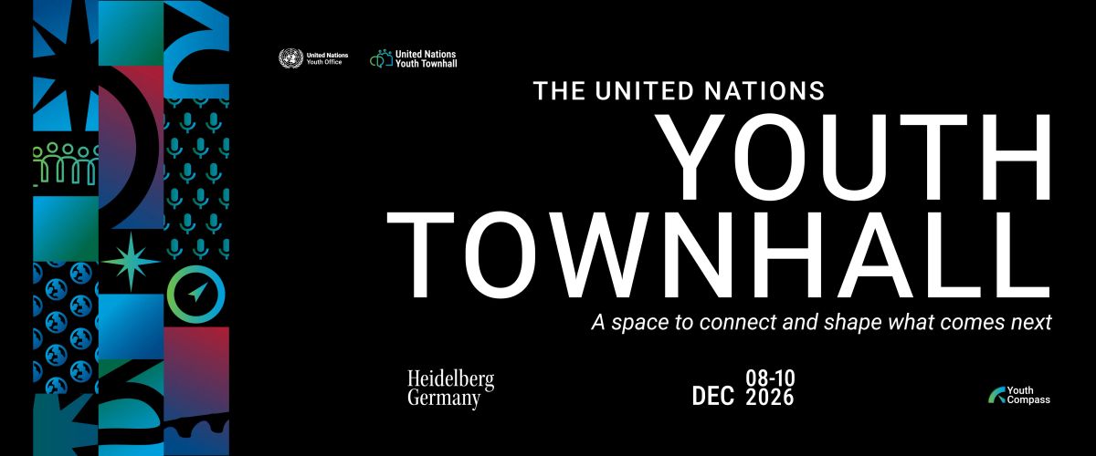 قاعة الشباب التابعة للأمم المتحدة 2026 – UN Youth Townhall