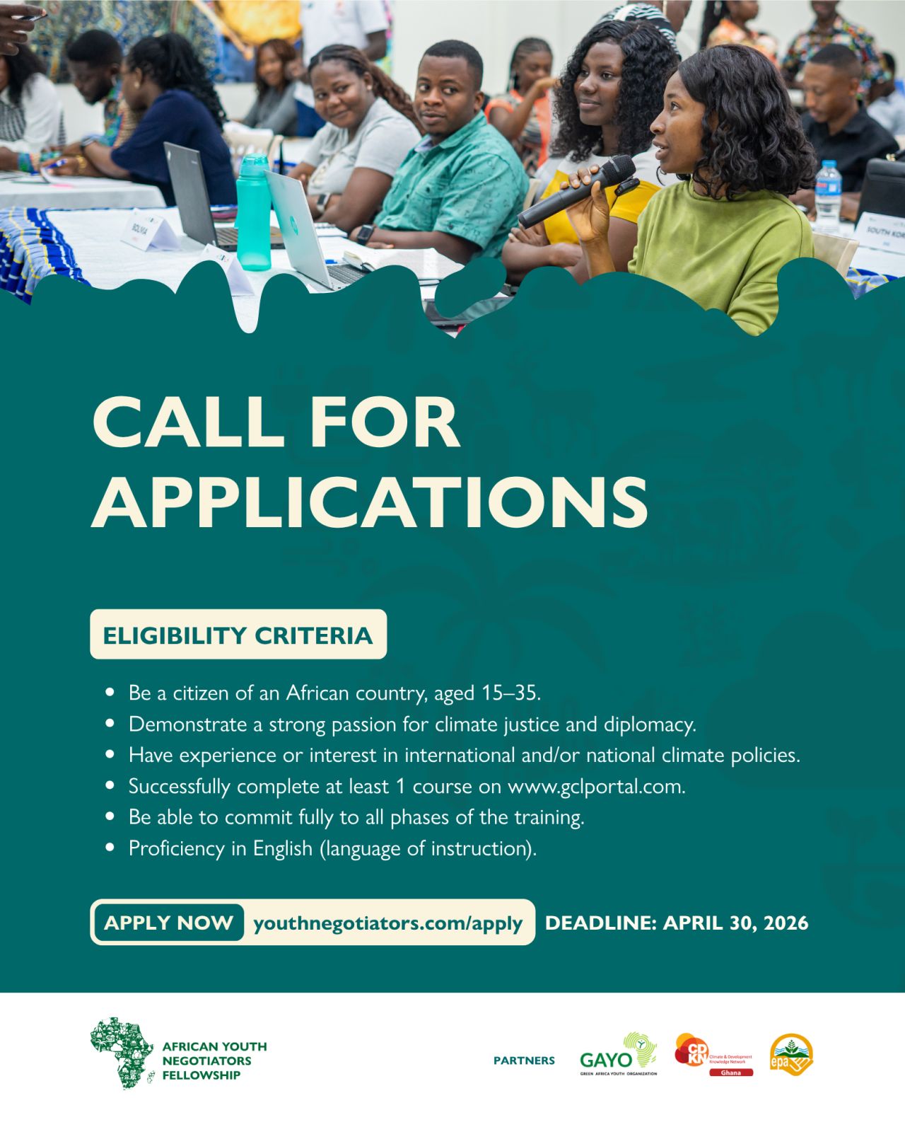 African Youth Negotiators Fellowship – Cohort 5