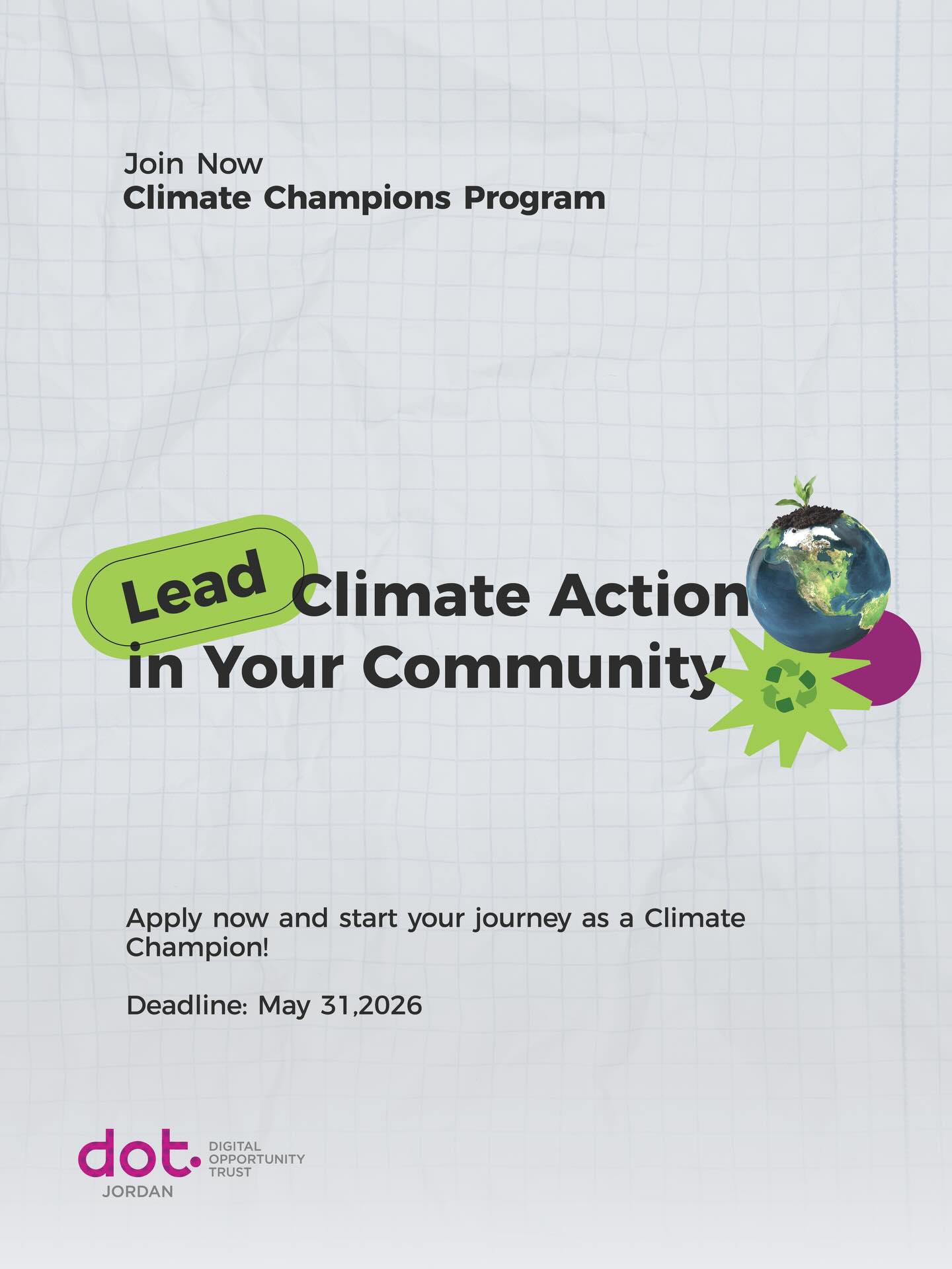 برنامج دوت للمناخ – Dot Climat Champions