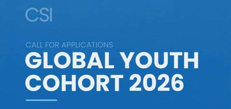 Cohorte mondiale des jeunes pour les solutions climatiques 2026