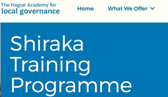 Shiraka Training Courses by the Dutch Government