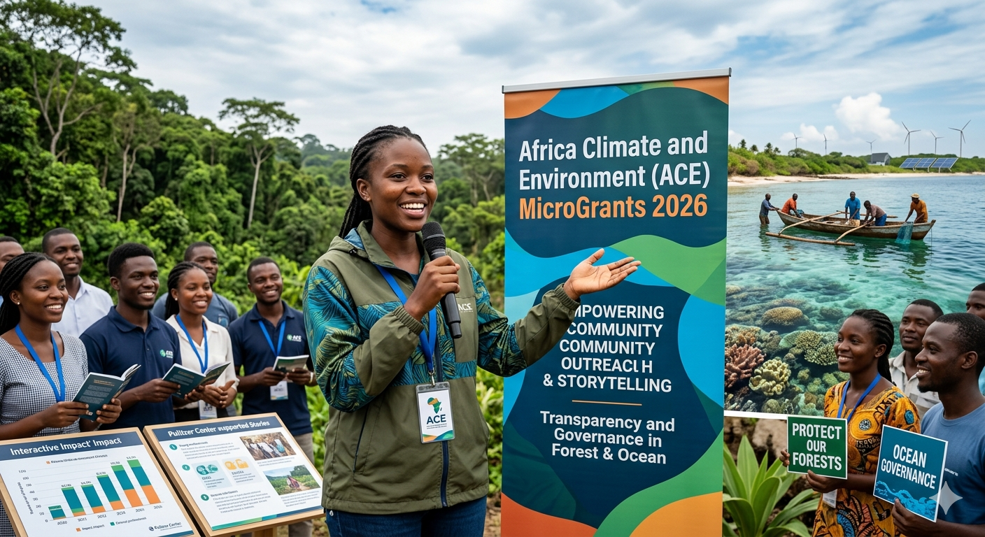 منح ACE المصغرة 2026 – مبادرة إفريقيا للمناخ والبيئة (ACE)