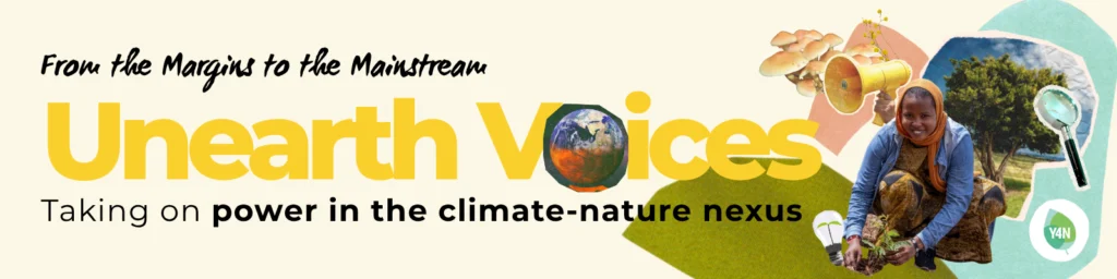 the Youth4Nature New Storytelling Campaign Launch: Unearth Voices for young changemakers