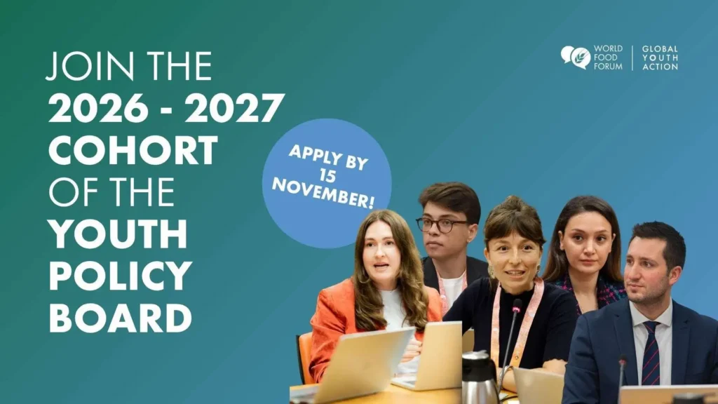 Youth Policy Board — مجلس السياسة للشباب (منتدى الغذاء العالمي)